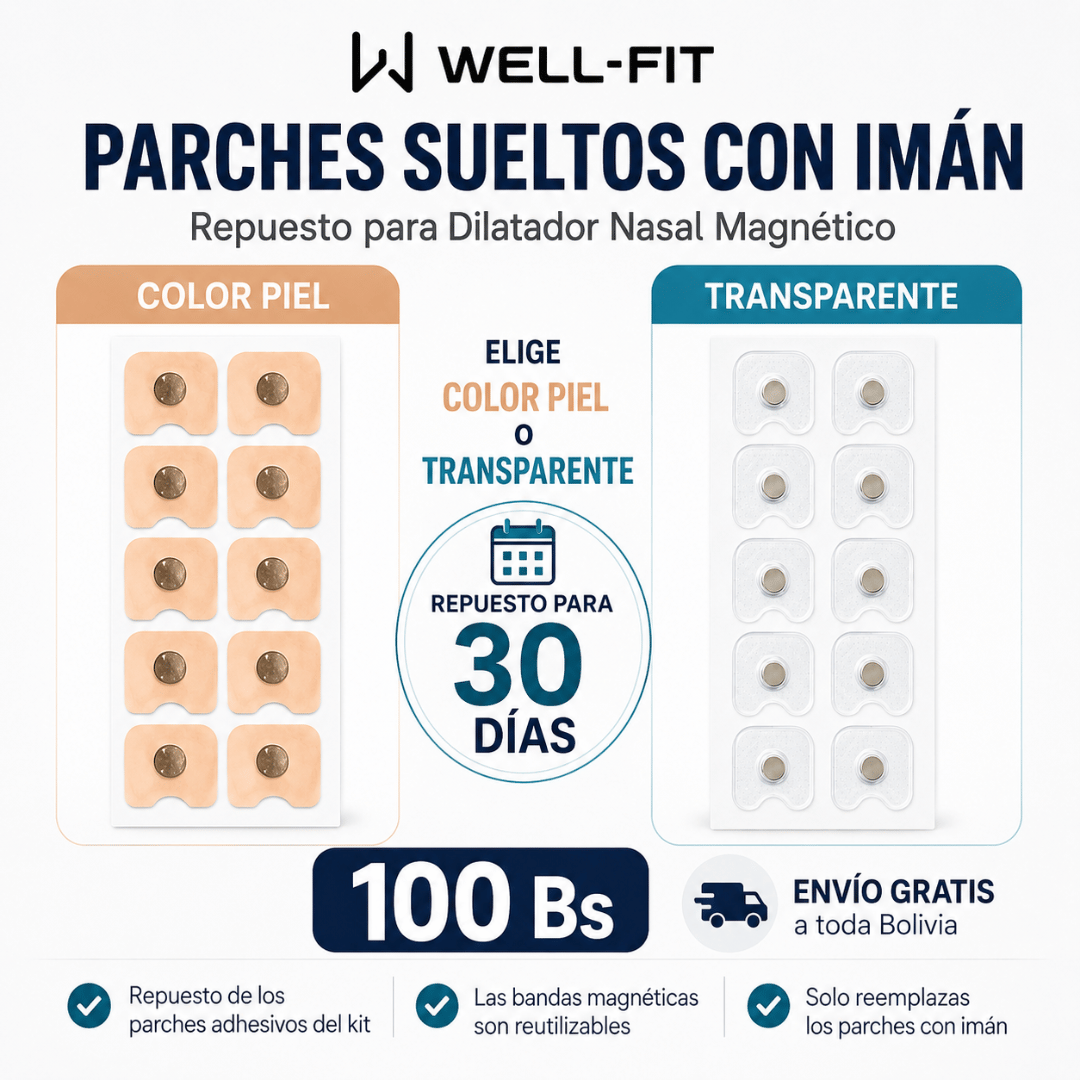 Repuesto de Parches con Imán para 30 días