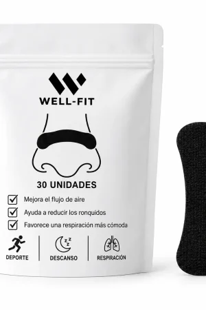 Tiras Nasales Well-Fit color negro